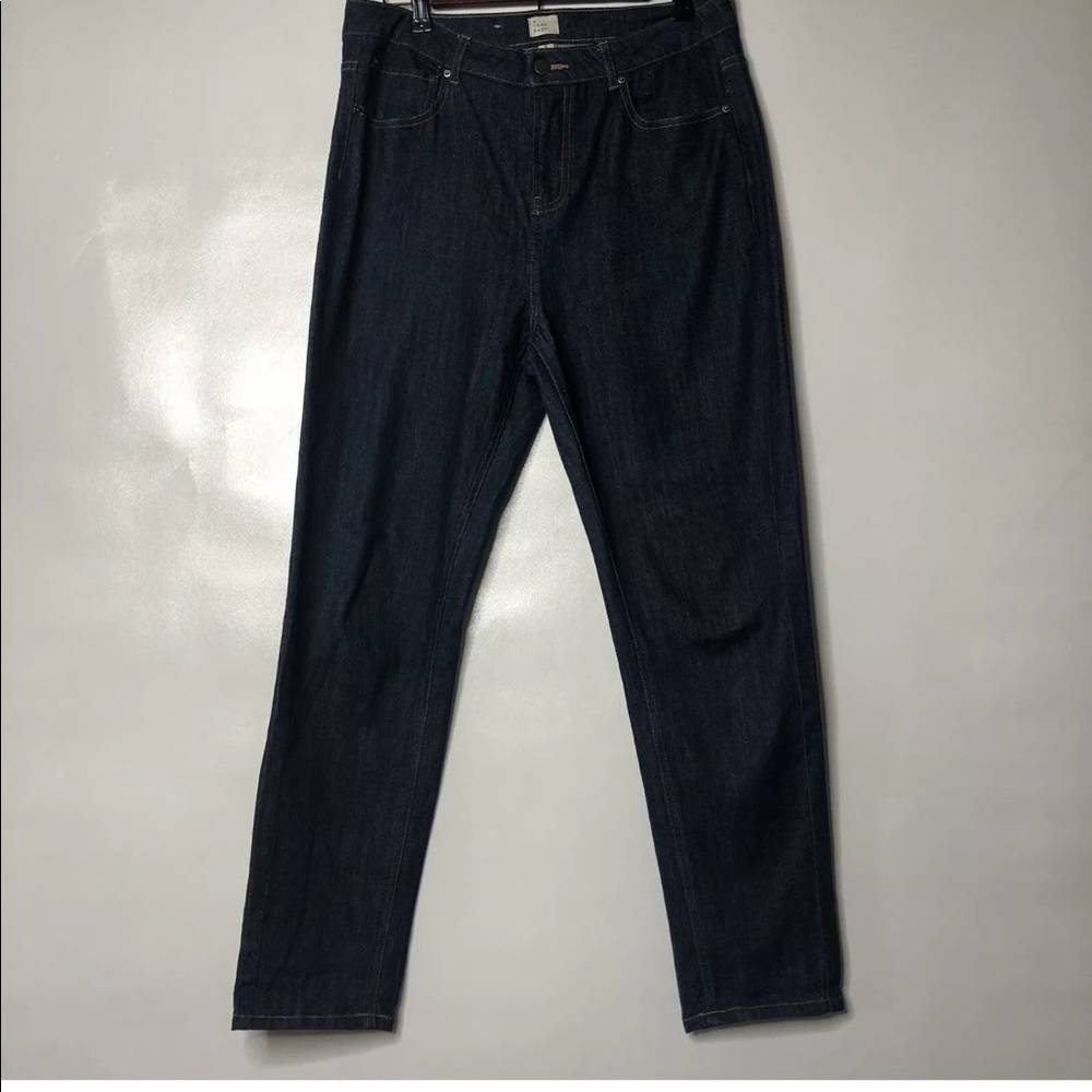 A New Day High Rise Jeans Dark Stretch Sz 8 Boot